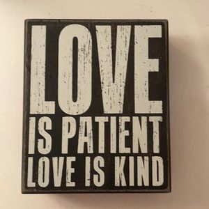 Cute wall hanging sign